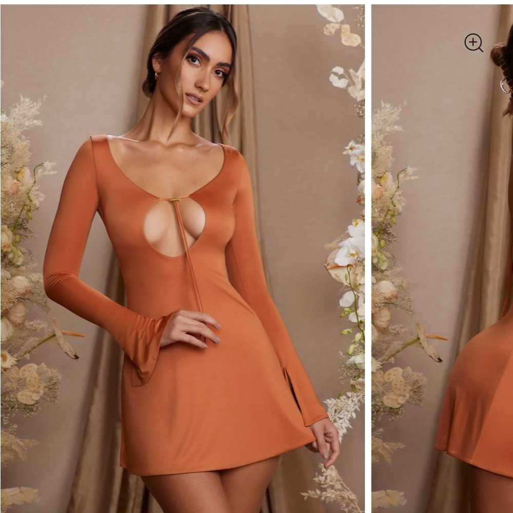 Orange Oh Polly Dress
